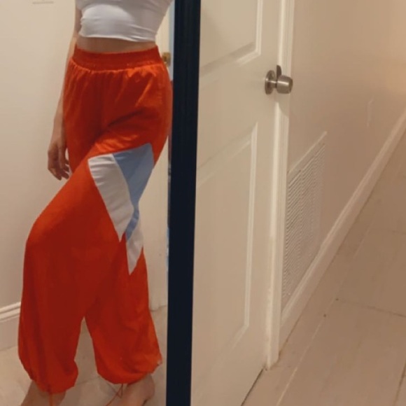 Vintage Red Champion Tracksuit Pant - Picture 5 of 5